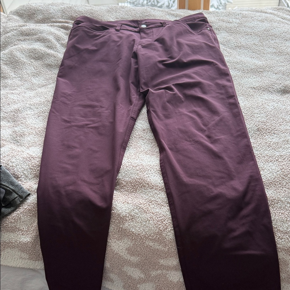 lululemon athletica Men's Pants - Dark Purple
